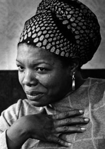 WASHINGTON, DC - JUNE 3: FILE: Maya Angelou poses for a portrait during an interview in Washington, D.C. on June 3, 1974. (Photo by Craig Herndon / The Washington Post)